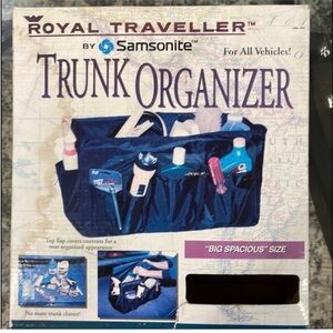 Samsonite Black Storage Organizer for Optimal Trunk Efficiency